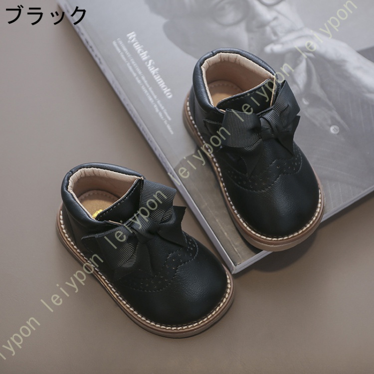 子供ブーツ 男の子 女の子 マジックテープ 蝶結び ウンドトゥ 脱ぎ履き便利 袴ブーツ 通学 旅行 コスプレ もこもこ おしゃれ 履きやすい 裏起毛 ファッション |  | 03