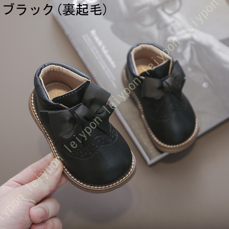 子供ブーツ 男の子 女の子 マジックテープ 蝶結び ウンドトゥ 脱ぎ履き便利 袴ブーツ 通学 旅行 コスプレ もこもこ おしゃれ 履きやすい 裏起毛 ファッション |  | 06