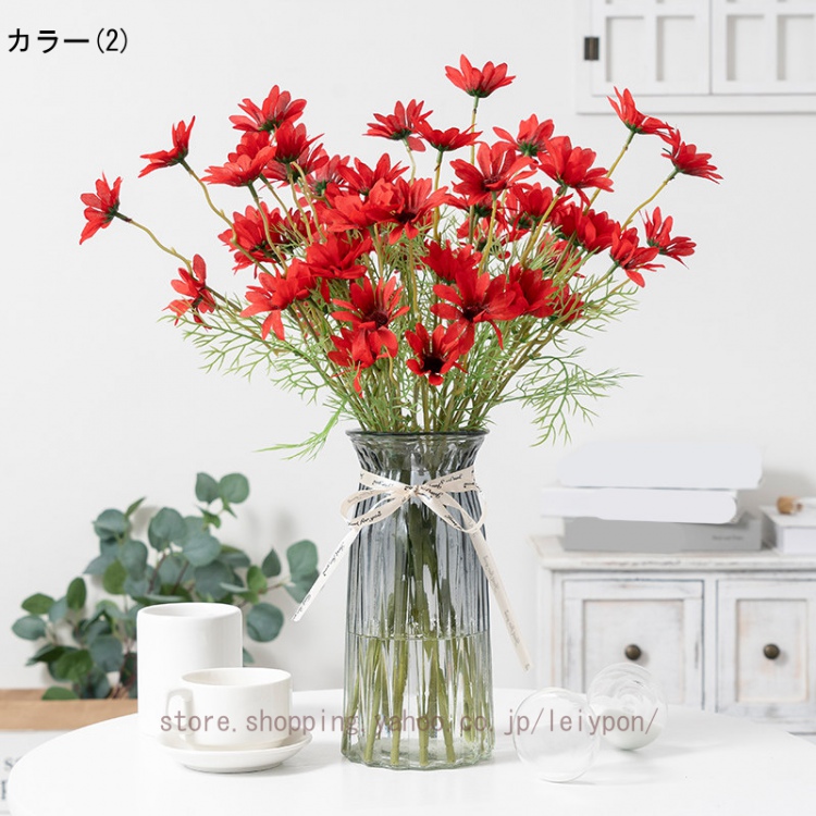 造花セット 花瓶付 置物 インテリア おしゃれ プレゼント テーブル