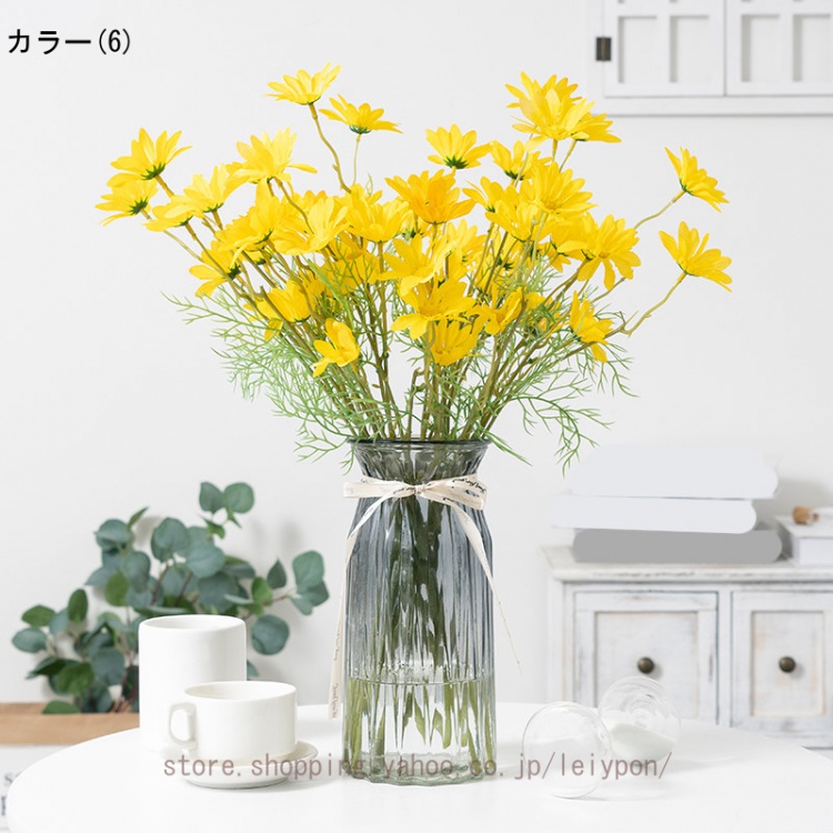 造花セット 花瓶付 置物 インテリア おしゃれ プレゼント テーブル