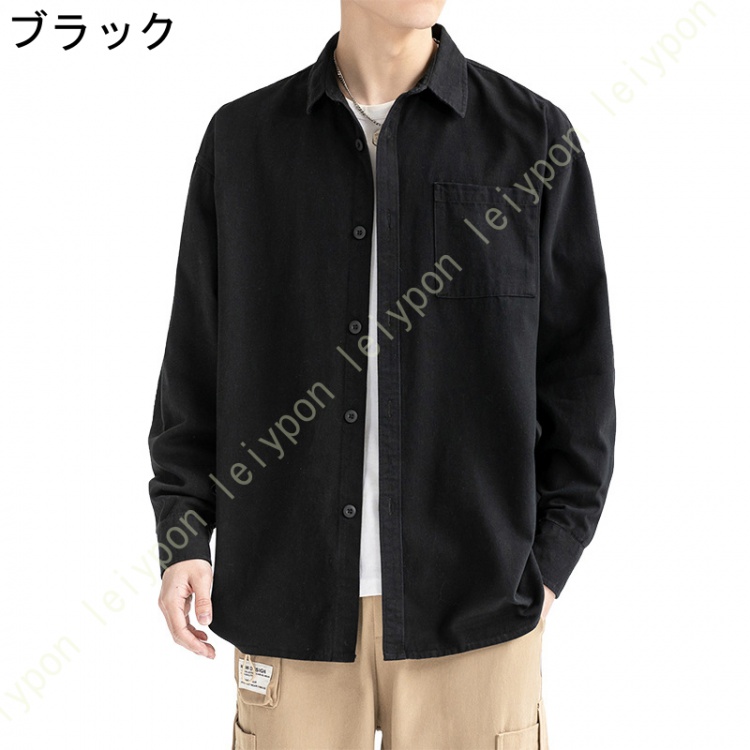 シャツ メンズ 長袖 チェックシャツ 春 秋 冬 服 カジュアルシャツ ビジネス トップス オックスフォード ボタン コットン 大きいサイズ オシャレ 汗染み防止｜leiypon｜03