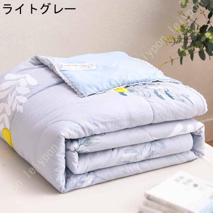 夏布団 夏掛け布団 掛け布団 掛けふとん キルトケット 夏用 冷感 ブランケット 速乾 肌布団 モダン 肌掛け布団 薄い ウォッシャブル 肌掛け 無地 シングル |  | 06