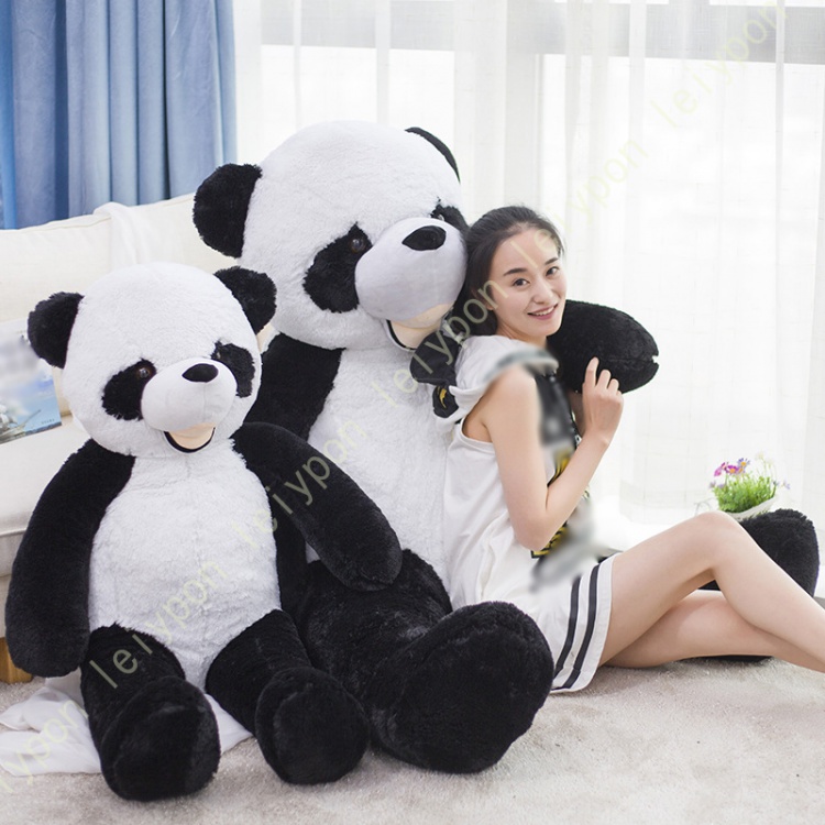 ぬいぐるみ 特大 可愛いパンダ 動物 大きい 巨大 パンダぬいぐるみ パンダ抱き枕 お祝い ふわふわぬいぐるみ 添い寝 おもちゃ 癒し クッション 柔らかい_1