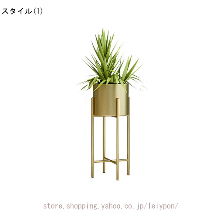 フラワースタンド 鉢スタンド 花台 アイアン プランタースタンド フラワーラック 観葉植物 鉢ポット 室内 インテリア おしゃれ ディスプレイ_1