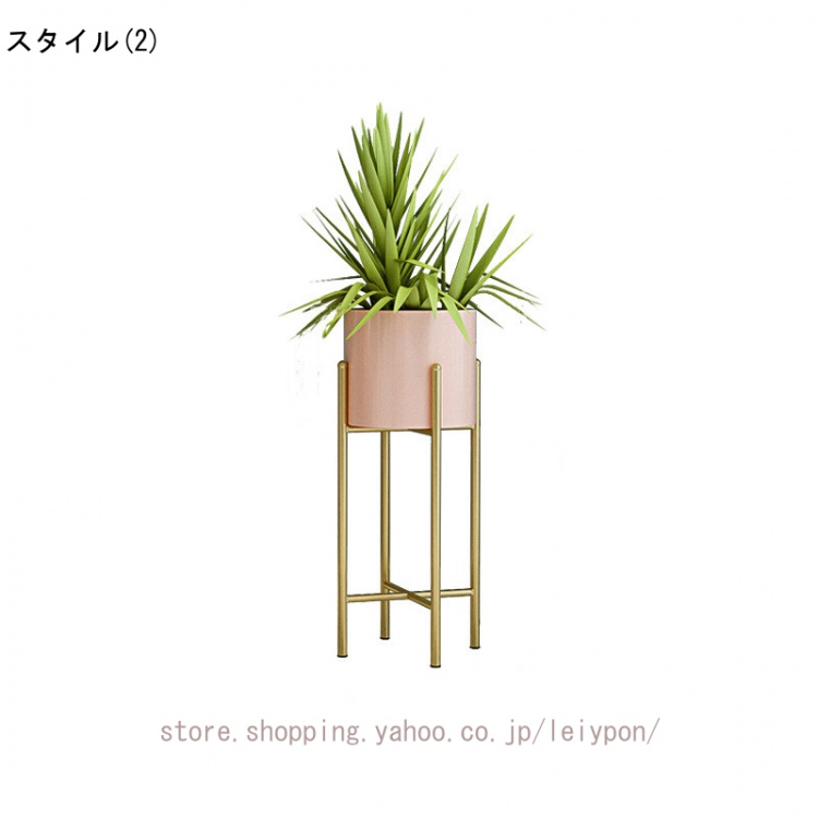 フラワースタンド 鉢スタンド 花台 アイアン プランタースタンド フラワーラック 観葉植物 鉢ポット 室内 インテリア おしゃれ ディスプレイ_2