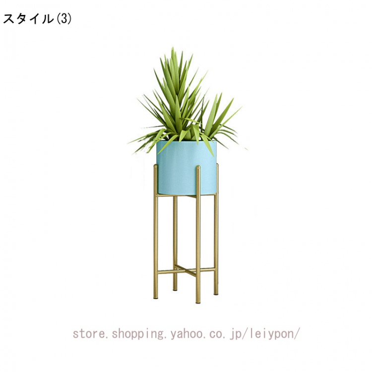 フラワースタンド 鉢スタンド 花台 アイアン プランタースタンド フラワーラック 観葉植物 鉢ポット 室内 インテリア おしゃれ ディスプレイ_3