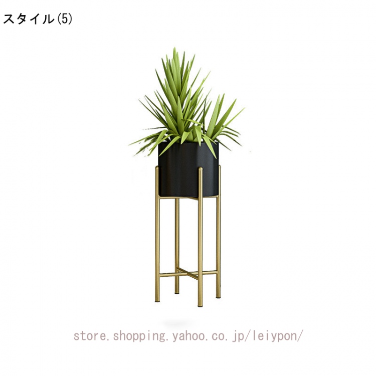 フラワースタンド 鉢スタンド 花台 アイアン プランタースタンド フラワーラック 観葉植物 鉢ポット 室内 インテリア おしゃれ ディスプレイ_5
