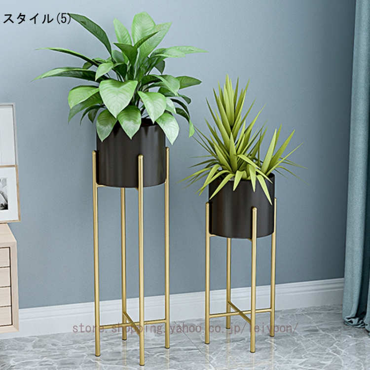 大型鉢 THE LITTLE BAR OF FLOWERS 観葉植物　鉢カバー 鉢カバー おしゃれ アンティーク スチール 植木鉢カバー プランター
