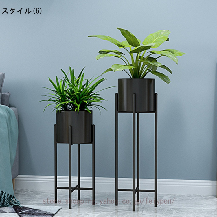 鉢カバー おしゃれ アンティーク スチール 植木鉢カバー プランター