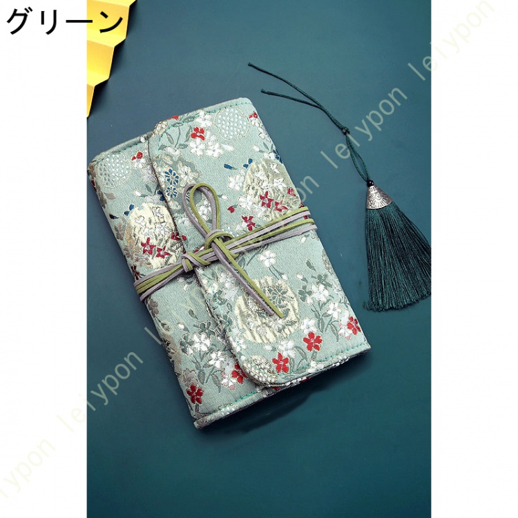 布表紙ジャーナルノート、手作りヴィンテージ布表紙製本ジャーナル