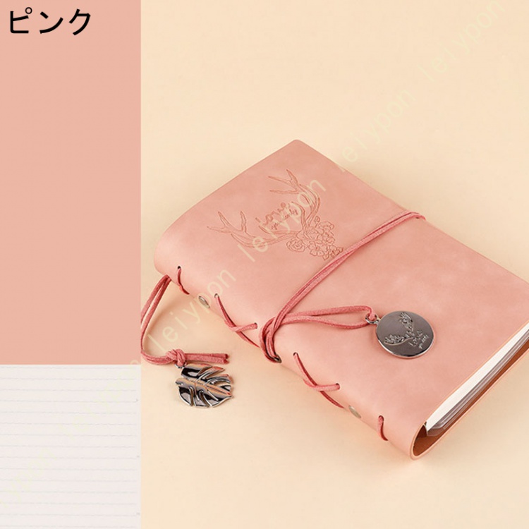 レザージャーナルノート、手作りヴィンテージレザー製本ジャーナル