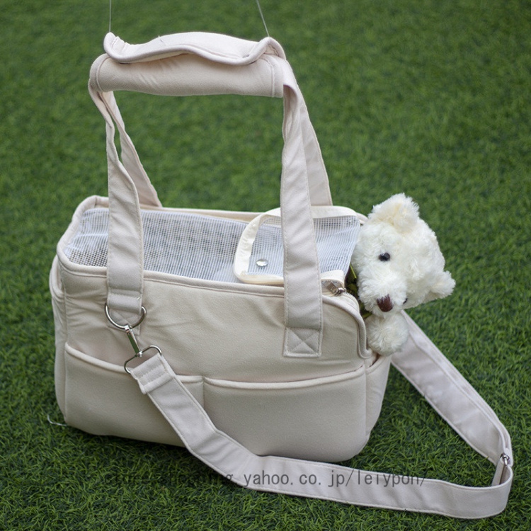 キャリーバッグ スリング 犬 ペット ペット用品 シンプル 小型犬 パピー メッシュ蓋 飛び出し防止 リード付き 耐久性 防水性 軽量 おでかけ 電車 外出 カフェ |  | 01