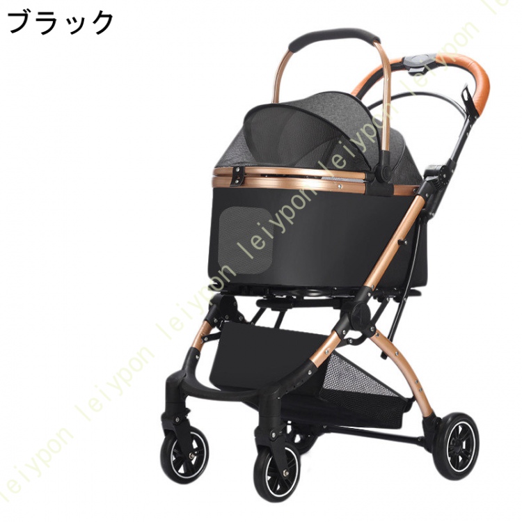 ペットカート 軽量 折りたたみ（色：イエロー系）のおすすめ人気商品