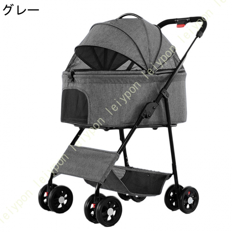 赤い（ペットカート）（色：ブラック系）｜犬用品 | ペット用品