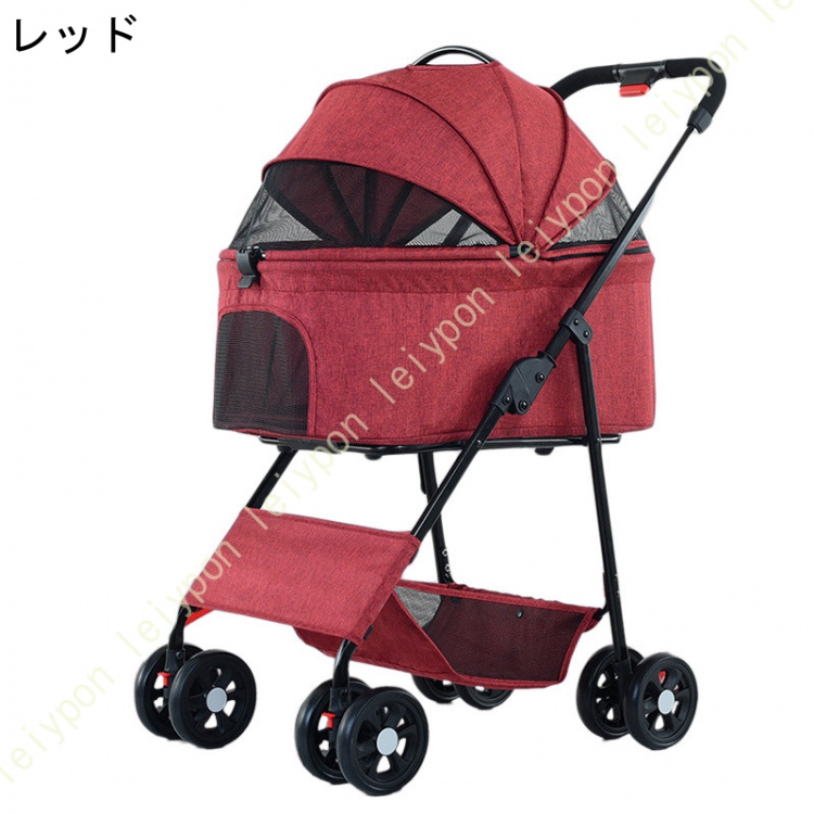 赤い（ペットカート）（色：ブラック系）｜犬用品 | ペット用品