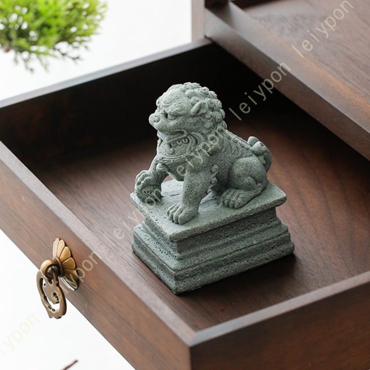 風水 獅子 玄関 置物 ライオン 置物獅 神社 風水グッズ 邪気払い