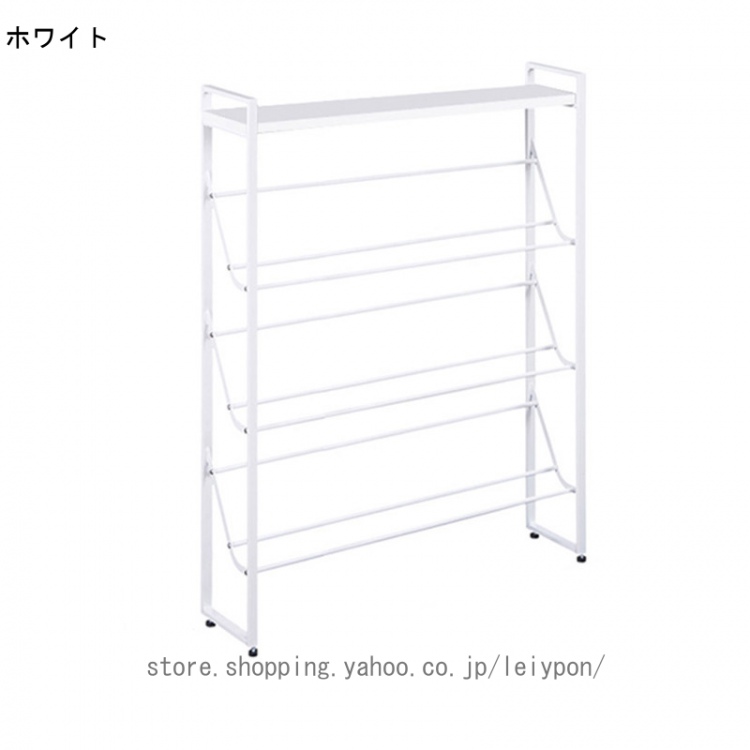 シューズラック 靴棚 玄関 靴収納ラック 下駄箱 シューズ 収納 スリム 靴置き 棚玄関 収納棚 靴入れ シューズボックス 木製 収納家具 リビング収納 シンプル_1