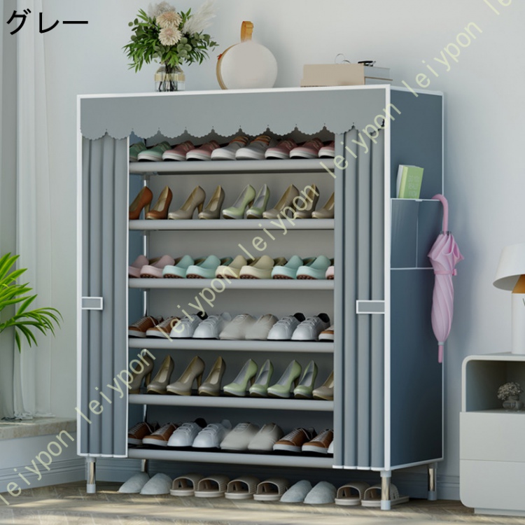 下駄箱、シューズボックス（色：グレー系）｜玄関家具｜家具