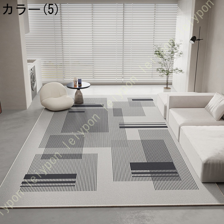 ラグマット ベルギー風 一年中使える ラグ 1畳/2畳 レトロ リビング 冬用カーペット ラグカーペット 柔らかい 薄手 ふわっと手触り レトロ インテリア_2