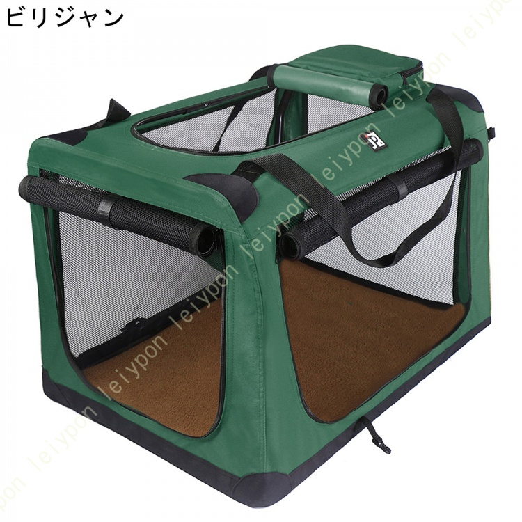 猫キャリー 猫用キャリーバッグ ショルダーバッグ式 ペットキャリー バッグ 折畳み多機能 メッシュ 通気性 臭気がない 布製 撥水加工 子猫 中・大型猫用_6