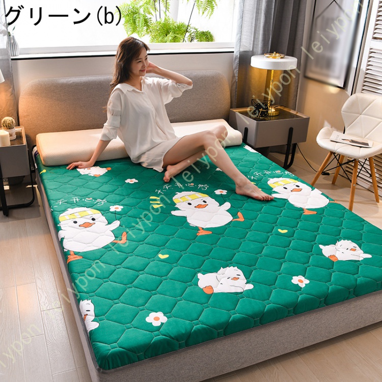 敷きパッド ベッドパッド おしゃれ オールシーズン シングル ベッドシーツ パッドシーツ兼用 先染め 肌触りよい 吸湿速乾 抗菌 防臭 防ダニ加工 吸汗 丸洗いOK_9
