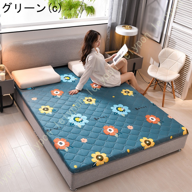 敷きパッド ベッドパッド おしゃれ オールシーズン シングル ベッドシーツ パッドシーツ兼用 先染め 肌触りよい 吸湿速乾 抗菌 防臭 防ダニ加工 吸汗 丸洗いOK_10