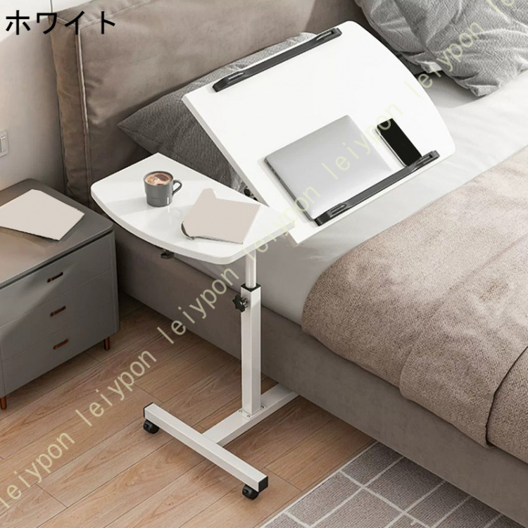 昇降デスク 軽量 木目 折り畳み オフィスデスク 組立簡単 サイドテーブル スタンディングデスク テレワーク 省スペース おしゃれ 昇降式 テーブル デスク_2