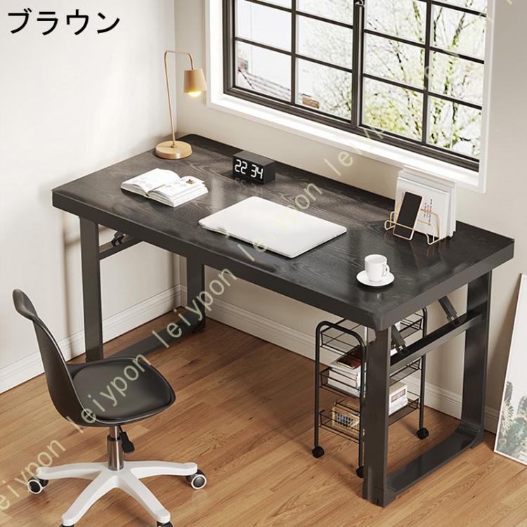 折りたたみテーブル 木製 パソコンデスク テーブル 折りたたみ 机