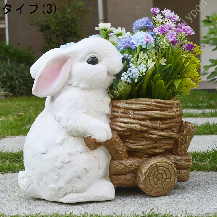 うさぎ 置物(花、ガーデニング)の商品一覧 通販 - Yahoo うさぎ 置物(花、ガーデニング)の商品一覧 通販 - Yahoo