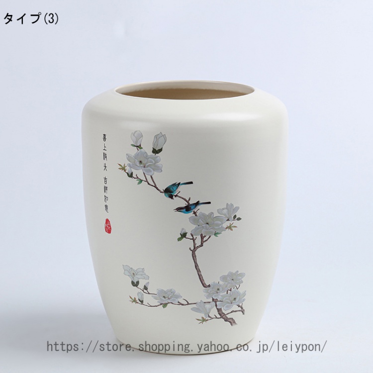 プランター 水切れ良い アンティーク 深鉢 園芸用品 花鉢 インテリア鉢 底に水抜き穴あり 陶器鉢 プランター鉢 大きいサイズ 鉢植え 円筒形 フラワーポット 家_3