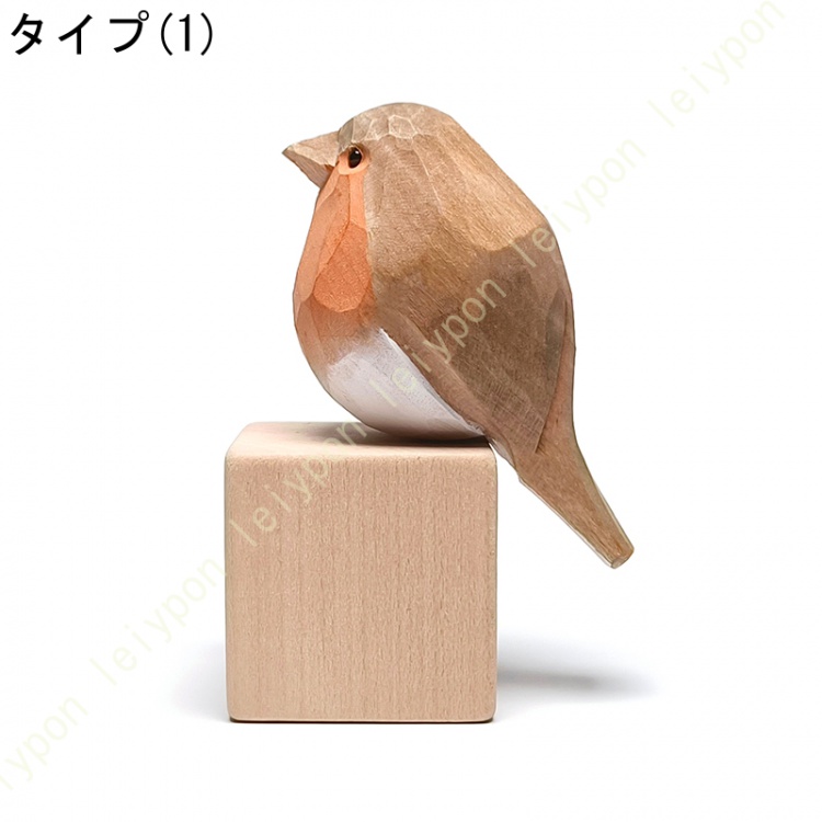 木彫り置物 手作り オブジェ 木製彫刻 鳥の木彫り置物 木製 木彫り置物 手作り オブジェ 木製彫刻 鳥の木彫り置物 木製