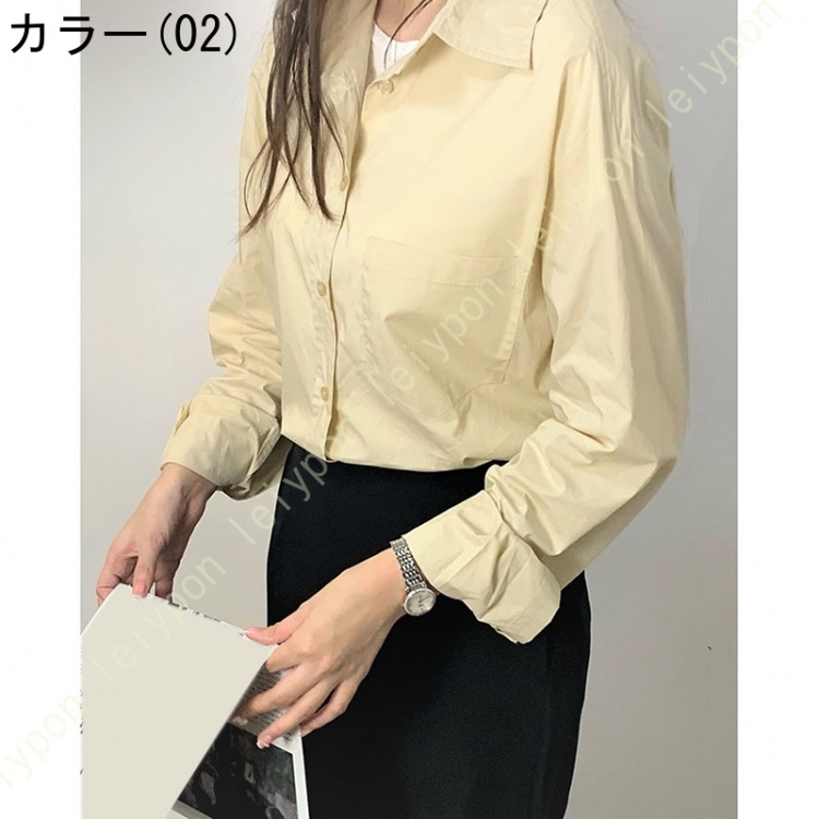 ブラウス レディース 長袖 カジュアル ビジネス 通勤 オフィスシャツ 事務服 春 秋 冬 レディース トップス 長袖 着痩せ 魅力 可愛い デート お出掛け 通勤