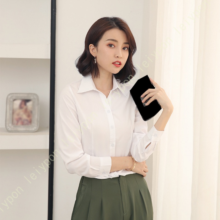 事務服 ブラウス シャツ レディース ワイシャツ 春秋 スキッパーシャツ 長袖 白ブラウス オフィス スタンドカラーシャツ 黒 白 大人 事務服 ブラウス シャツ レディース ワイシャツ 秋 冬