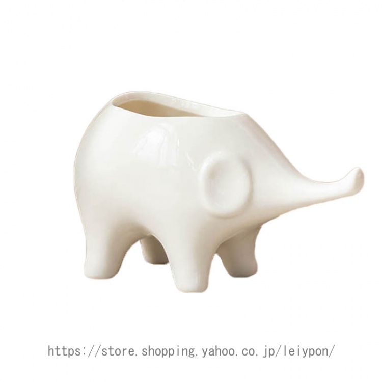 陶器 象（植木鉢）｜鉢、プランター｜園芸用品 | 花、ガーデニング の