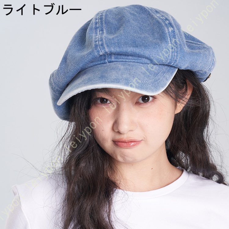 アットラスト デニム キャスケット ハンチング 7 1/2 児島ジーンズ 公式通販 ベーシックキャスケット kojimagenes