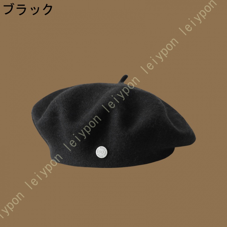 ハンチング帽子 ウール ハンティング メンズ メンズキャップ 大きいサイズ 個性 飾り付き ベレー帽...
