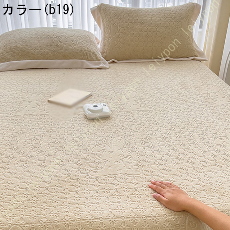 ボックスシーツ 秋冬用 セミダブル フランネル生地 シーツ ベッドシーツ マイクロファイバー あったか 暖かい 柔らかい 抗菌防臭 マットレスカバー_19