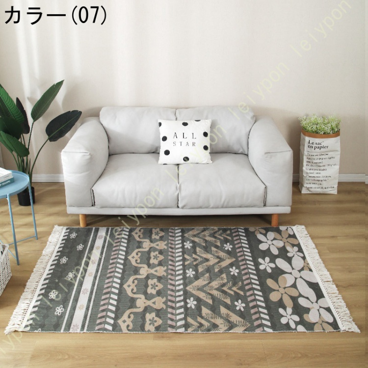ヴィンテージ ハンドメイド ラグ カーペット マット 証明書付 楽天市場】新品発売！ラグ ラグマット モザイク柄 カラー パッチ