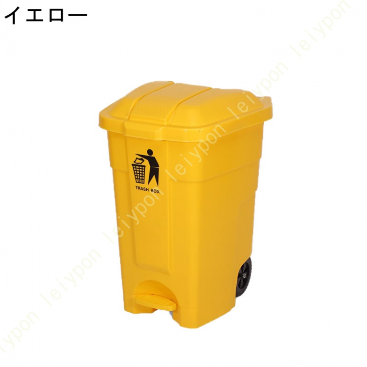ゴミ箱 ダストボックス 70L 70L袋対応 大容量 おしゃれ 分別 ごみ箱 ふた付き キッチン スリム シンプル リビング 北欧 フタ付き 縦型 キャスター付き_3