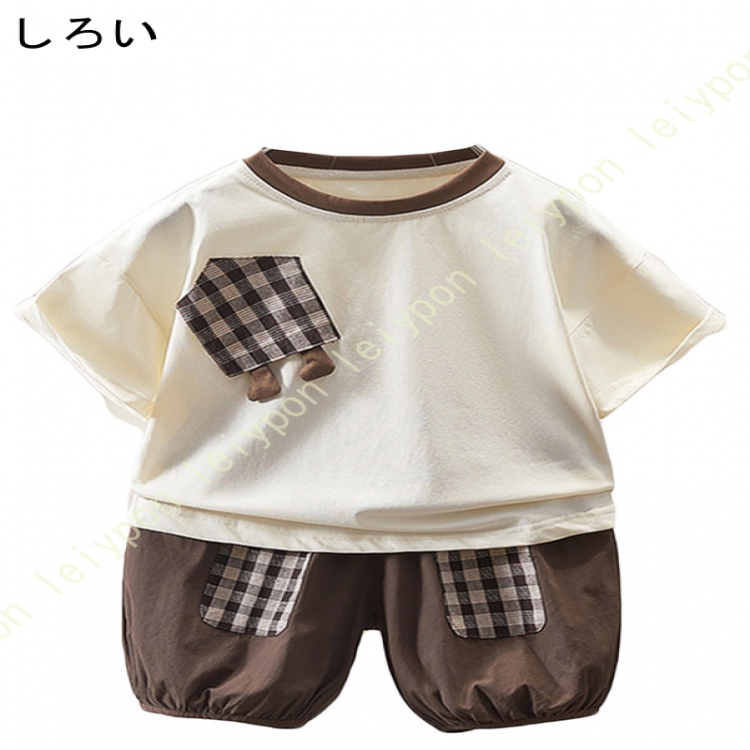 ボーイズ ジャージ 上下セット 子供服 男の子 半袖tシャツ ハーフパンツ 2点セット キッズ服 ゆったり カジュアル スポーツウェア 運動着 スウェット |  | 01