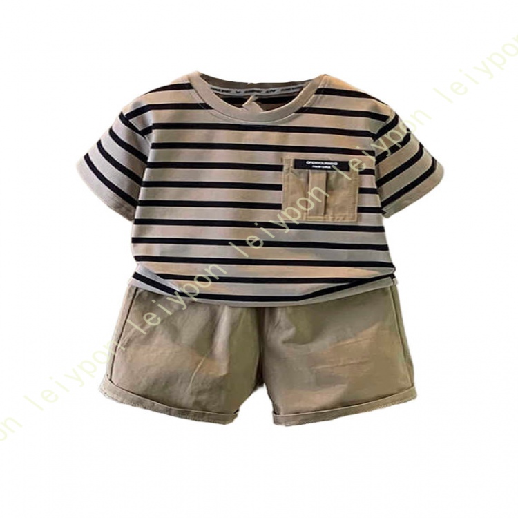 子供服 男の子 セットアップ 夏服 半袖 Tシャツ ハーフパンツ 半ズボン 上下セット 子供 ジャージ ショートパンツ カジュアル 通気性 速乾 お洒落 日常 |  | 01
