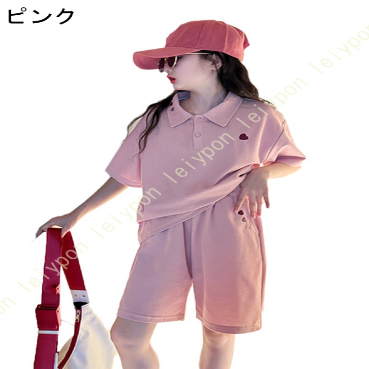 子供服 女の子 セットアップ 夏 半袖 Tシャツ ハーフパンツ 上下セット キッズ 夏服 子供 ジャージ 普段着 カジュアル スポーツ ジュニア お洒落 |  | 01