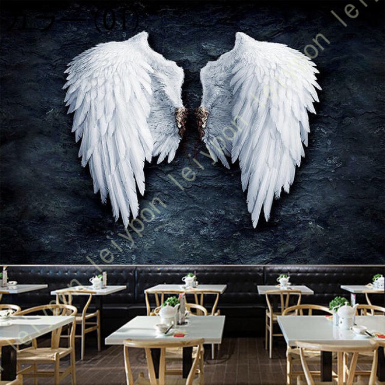 レリーフ アート 天使の翼 ゴールド ウイング 壁掛けオブジェ 天使 翼