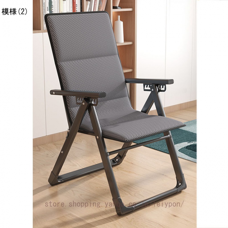リクライニングチェア シングル 一人掛け用 オフィスチェア 折り畳み椅子 コンパクト収納 ソファーベッド ソファベッド 3WAY 一人暮らし オフィス 在宅 |  | 02