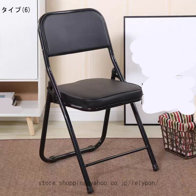 折りたたみチェア 背もたれ付 パイプ椅子 ダイニングチェア 学習チェア 食卓椅子 椅子 折りたたみ椅子 軽量 シンプル 完成品 在宅勤務 会議用 コンパクト 椅子_6