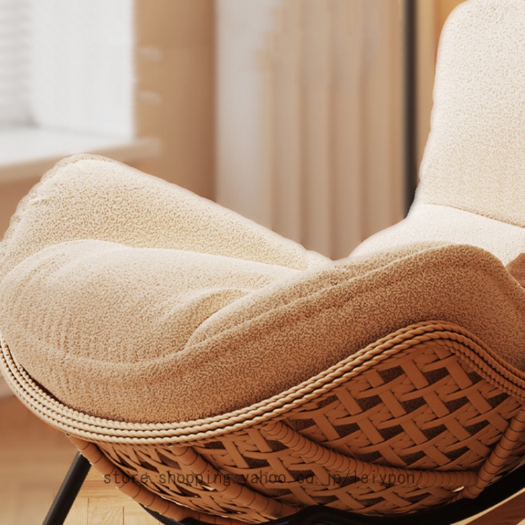 ロッキングチェア 籐ロッキングチェア 戸外籐揺り椅子 昼寝怠惰な