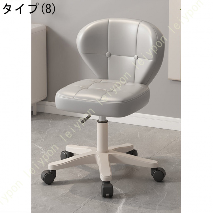 オフィスチェア キャスター付き 椅子 デスクチェア パソコンチェア PU