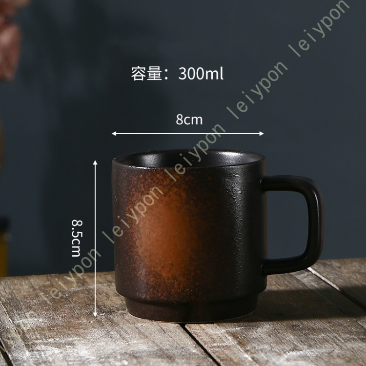 マグカップ おしゃれ 陶器 大きい 和 可愛い 爽やか ブラウン 和