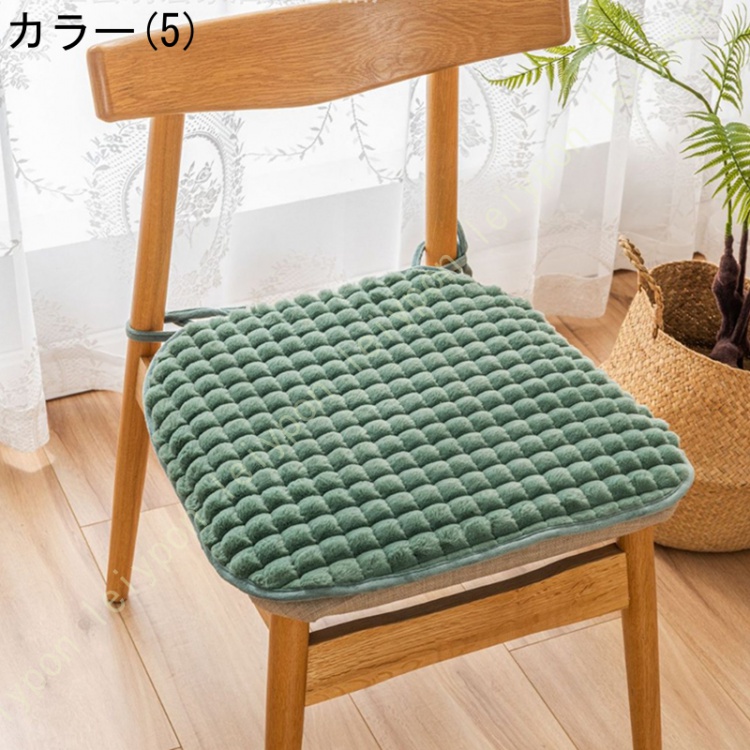 椅子 クッション シートクッション 座布団 ひも付き 北欧 おしゃれ 低反発 チェアパッド クッション 馬蹄型 可愛い ダイニング 椅子用クッション オフィス |  | 05