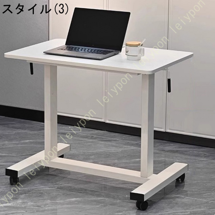 手動昇降式デスク パソコンデスク ワークデスク フリーデスク PCデスク 机 リフティング 昇降式 昇降デスク ガス圧 スタンディングデスク 上下昇降 pc |  | 03